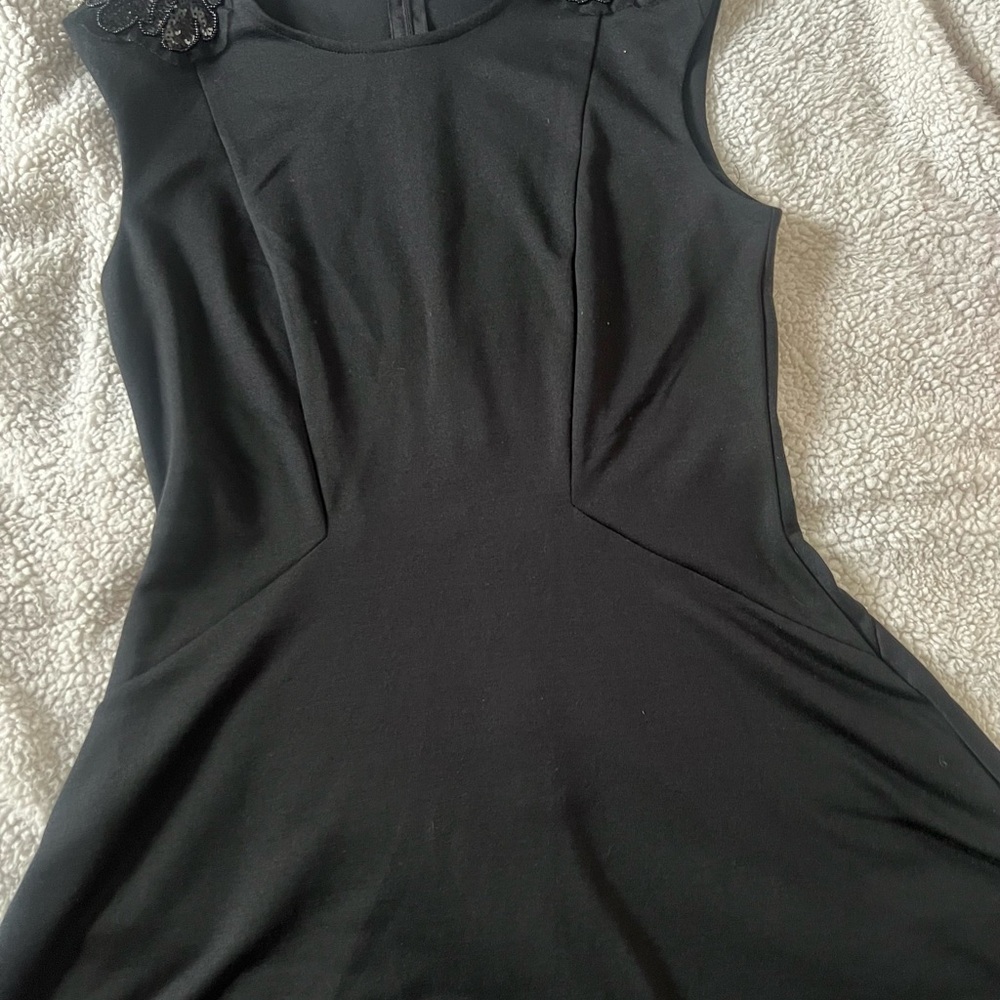 Forever 21 Black Skater Mini Cocktail Dress